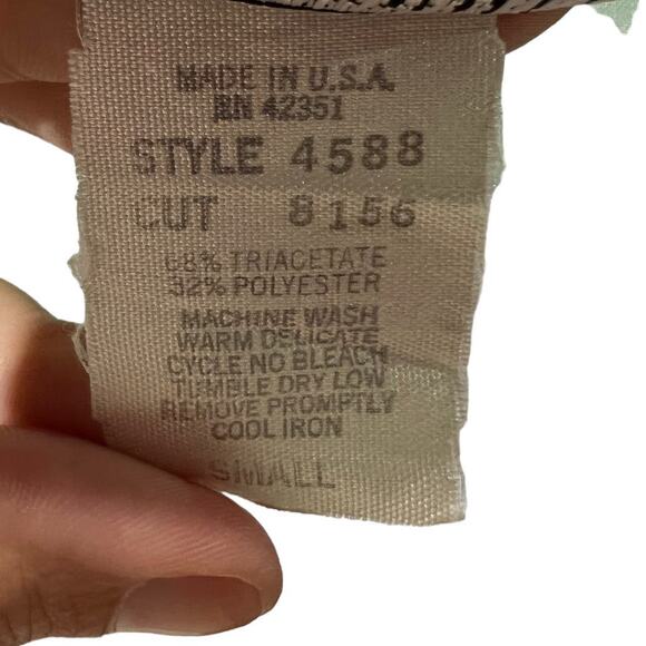 Aansworth 90s Aqua Blue Top – Office Casual, Good Condition - Picture 10 of 16